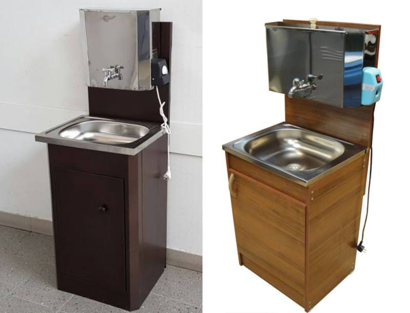 Le choix et la fabrication d'un lavabo pour une résidence d'été