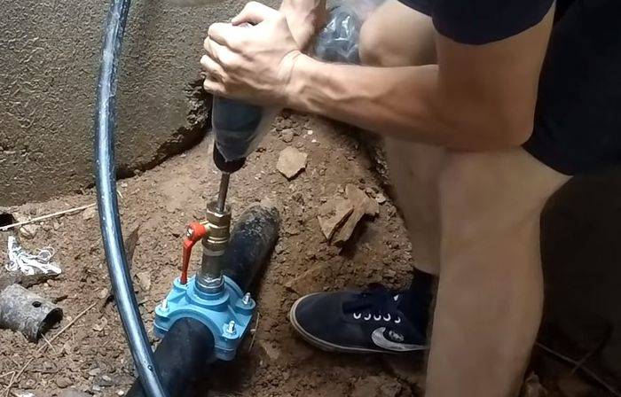 La technologie consistant à puiser dans une alimentation en eau existante sous pression