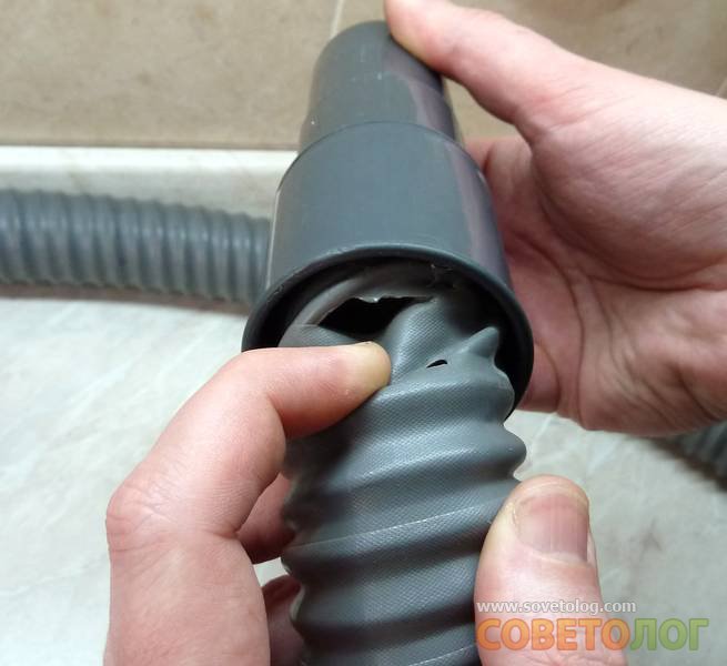 Comment réparer un tuyau d'aspirateur : causes des dommages + méthodes d'auto-réparation