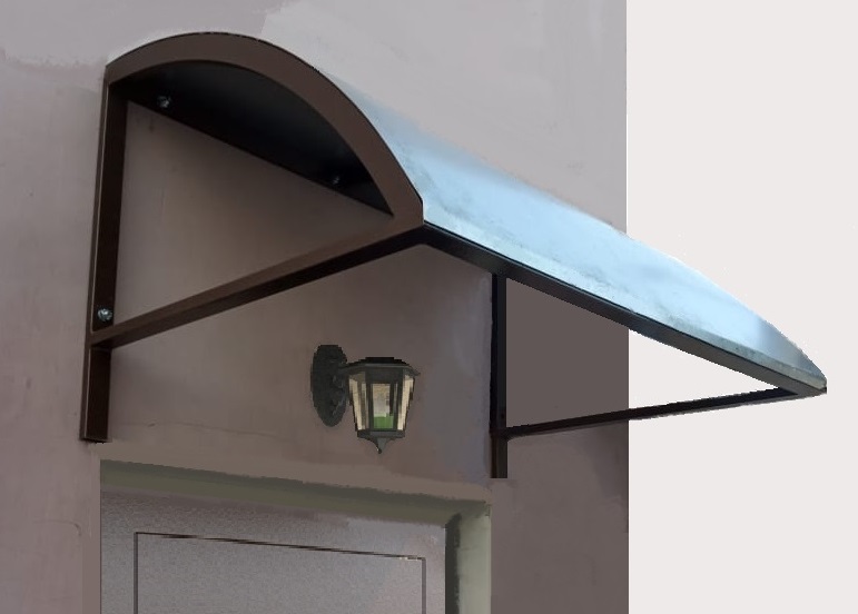 Auvent à faire soi-même sur le porche: types, idées, matériaux, conceptions et options d'appareils (plus de 100 photos)