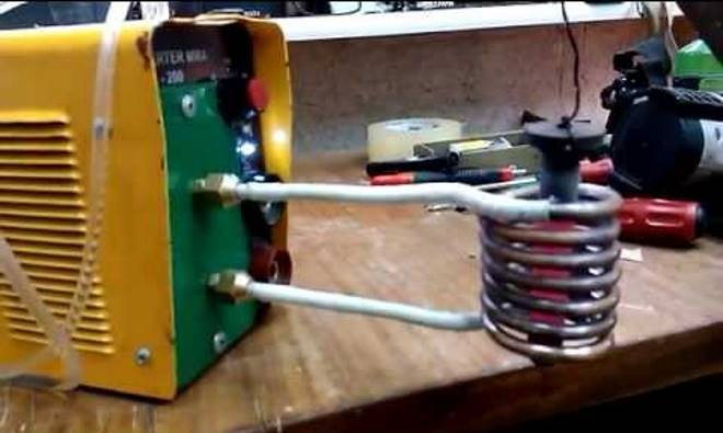 Comment fabriquer un chauffe-eau à induction de vos propres mains