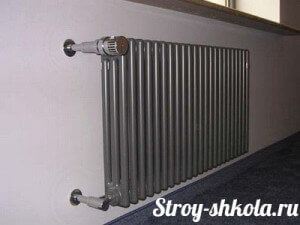 Calcul du nombre de sections de radiateurs de chauffage