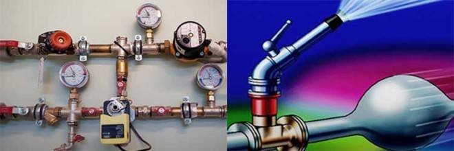 La nature des coups de bélier dans les systèmes d'approvisionnement en eau et de chauffage + méthodes de protection contre celui-ci