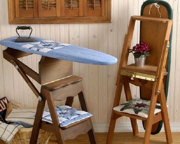 Que peut-on faire d'une vieille planche à repasser