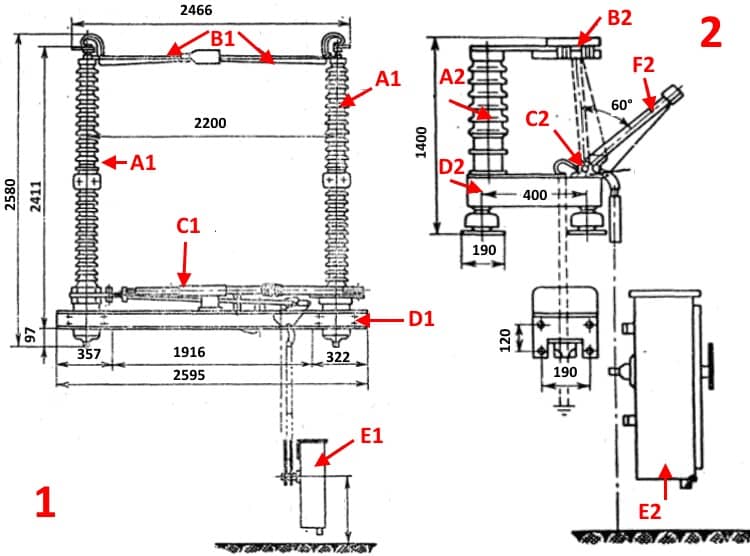 Commutateur de charge: objectif, dispositif, sélection et caractéristiques d'installation