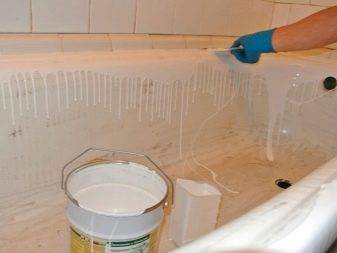 Restauration de baignoire à l'acrylique liquide : réparation de revêtement d'émail à faire soi-même