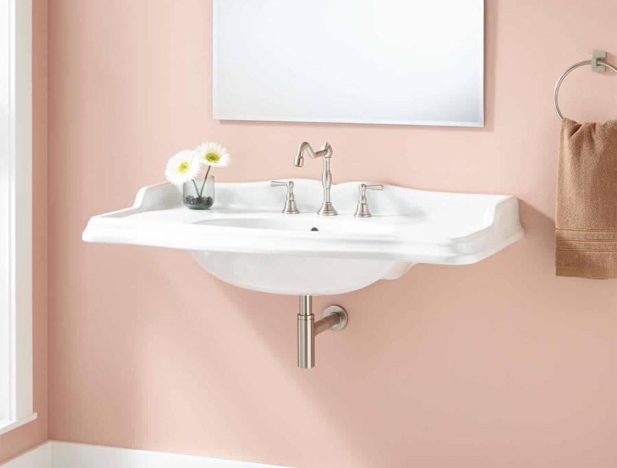 Règles de hauteur et d'installation pour l'évier et le drain dans la salle de bain