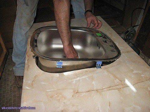 Comment installer un évier suspendu à mortaise de vos propres mains - conseils