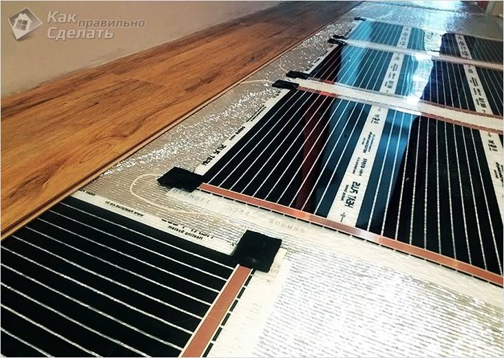 Stratifié pour chauffage au sol: comment choisir le chauffage électrique du chauffage à eau, avantages et inconvénients, comment poser, prix