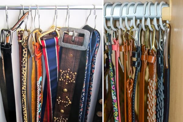 Comment améliorer les cintres dans le placard pour que certaines choses n'en tombent pas