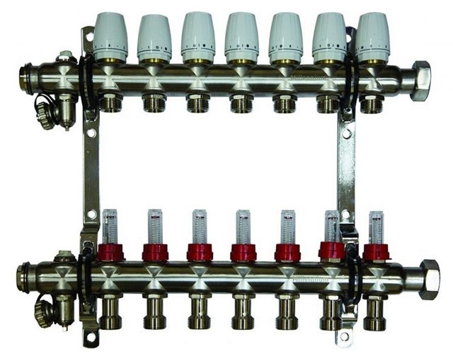 Schéma du collecteur de chauffage et principe de fonctionnement, comment assembler de vos propres mains