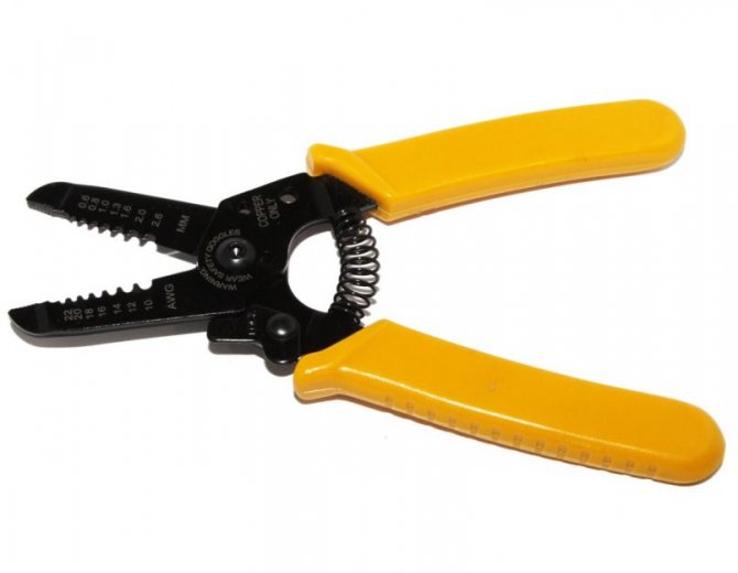 Quel dénudeur est préférable de choisir: 90 photos d'un outil pour dénuder rapidement les fils