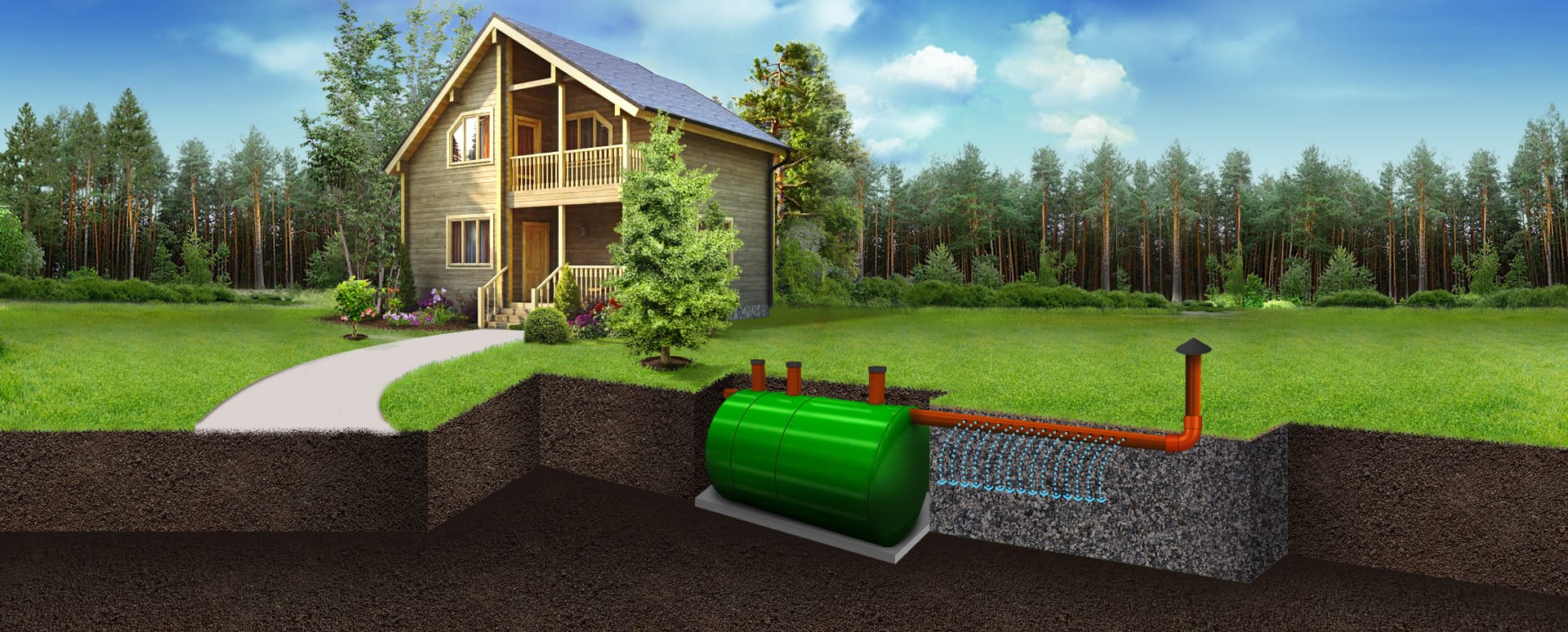 Fosse septique pour donner "topas": aperçu, principe de fonctionnement, dispositif, schéma, avantages et inconvénients