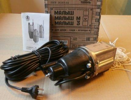 Pompe submersible "Kid" - un aperçu des caractéristiques, des avis des consommateurs et de certaines réparations