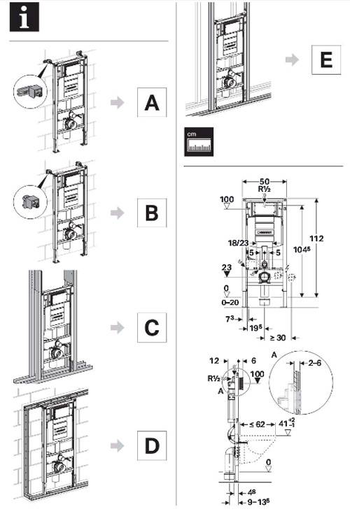 Installation de toilettes murales à faire soi-même - schéma d'installation, avantages et inconvénients