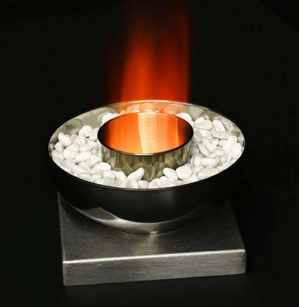 Cheminée au biocarburant - appareil biofireplace avec des exemples