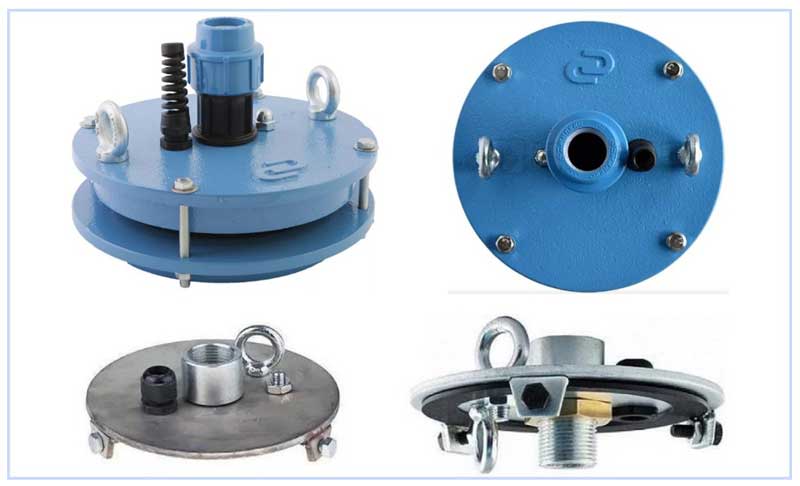 Tête de puits à faire soi-même: appareil, installation, installation