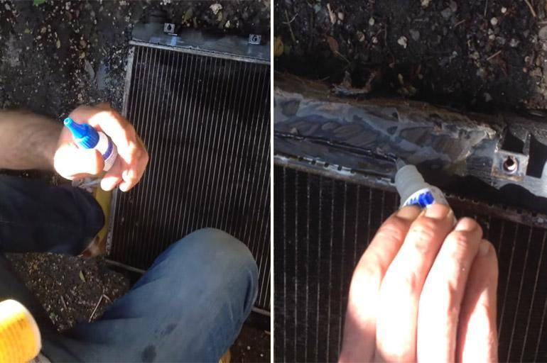 Souder un radiateur de chauffage en aluminium