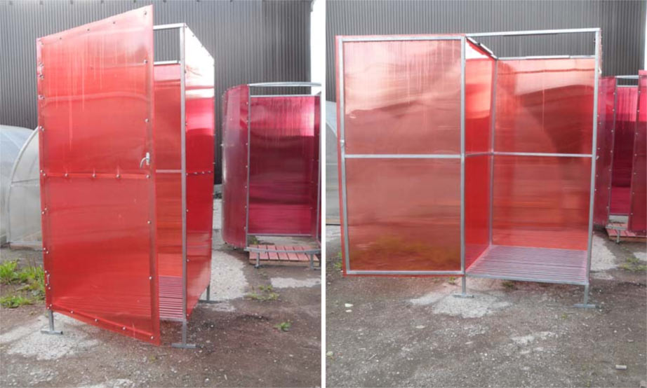 Cabine de douche bricolage