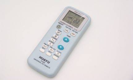 Codes de contrôle du climatiseur: instructions pour configurer une télécommande universelle