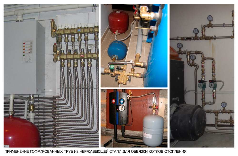 Attacher la chaudière avec du polypropylène: schémas et règles de l'appareil