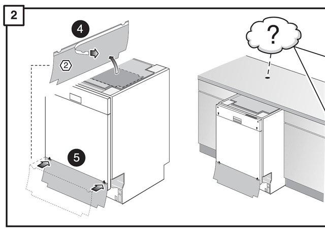 Comment installer vous-même un lave-vaisselle bosch dans la cuisine: instructions avec vidéo