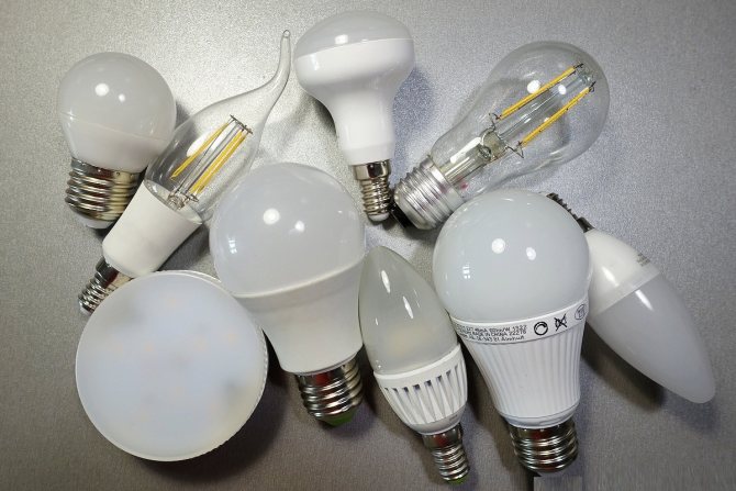 Quelles sont les ampoules pour la maison: variétés + nuances pour choisir les meilleures