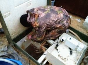 Comment la fosse septique Topas est-elle entretenue en hiver