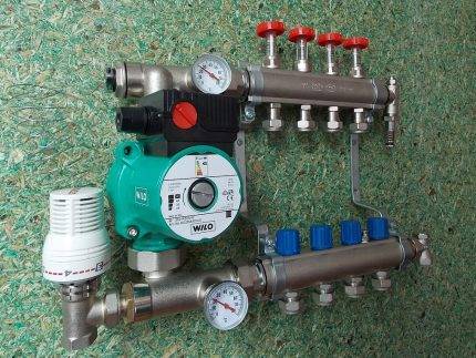 Peigne pour un système de chauffage : un aperçu des règles d'installation + un algorithme pour le montage DIY