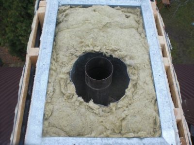 Comment isoler correctement un tuyau de cheminée de vos propres mains