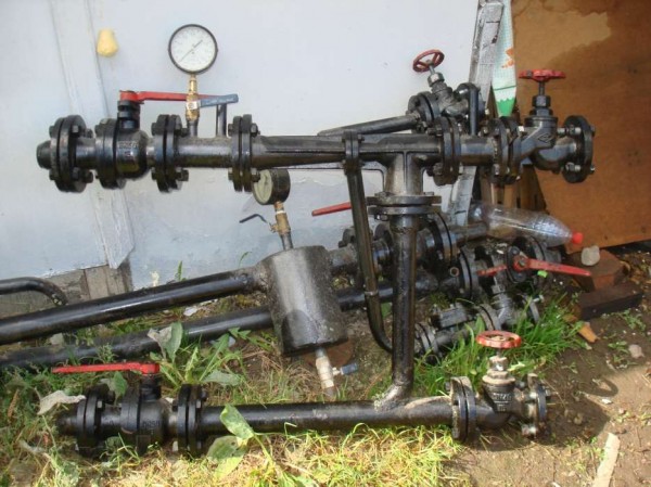 Rinçage hydropneumatique et test de pression du système de chauffage - technologie de travail