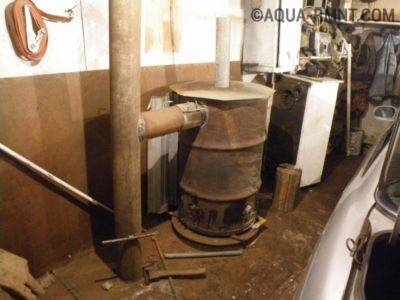 Poêle à ventre à faire soi-même: schéma d'un poêle à ventre fait maison pour une résidence d'été et un garage