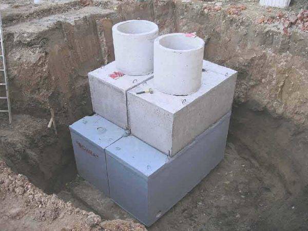 Fosse septique "Mole" - un dispositif structurel et analyse des avantages de ce modèle