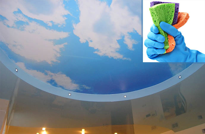 Comment laver les plafonds tendus et quels produits est-il préférable d'utiliser?