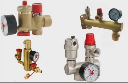 Groupe de sécurité pour le chauffage: appareil, principe de fonctionnement, règles de sélection et d'installation