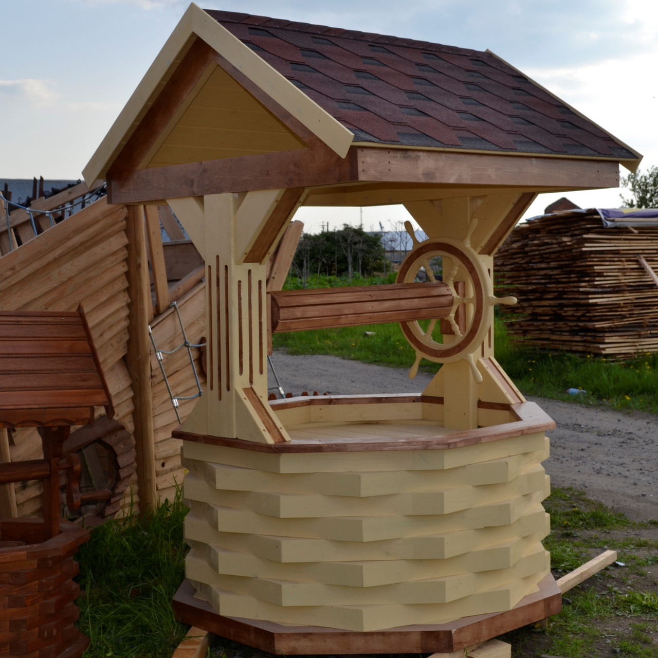 Réparation de puits à faire soi-même: façons de réparer des puits en bois et en béton