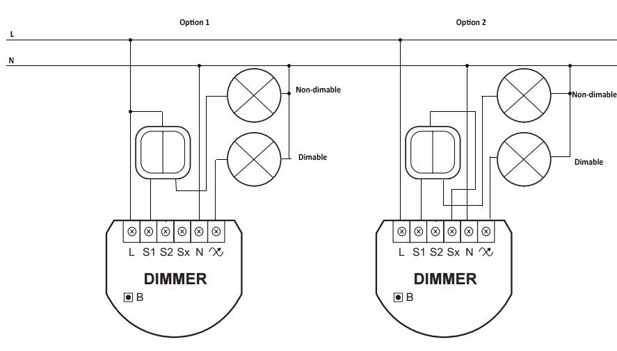 Connecter un variateur au lieu d'un interrupteur - schéma d'installation