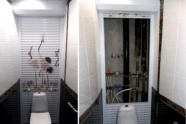 Comment fermer les tuyaux dans les toilettes, les meilleures façons de gainer et de cacher