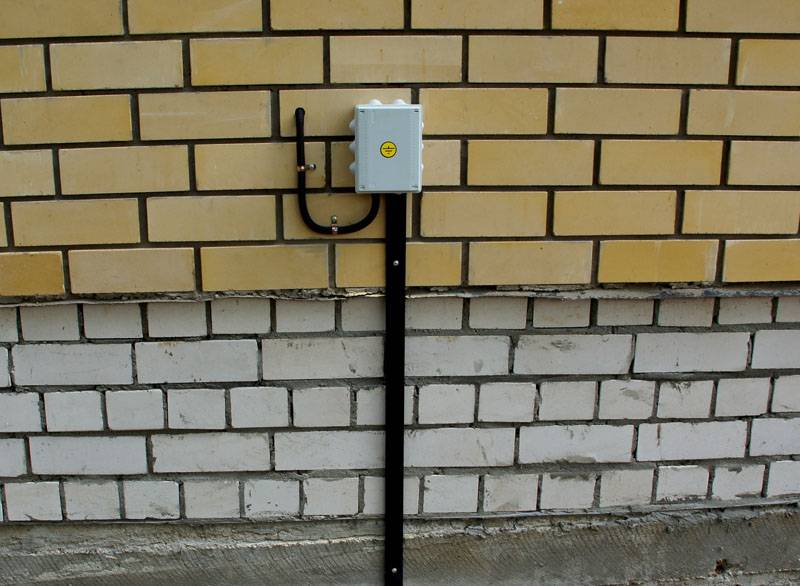 Mise à la terre à faire soi-même dans une maison privée 220V: dispositif de boucle de mise à la terre, procédure d'installation