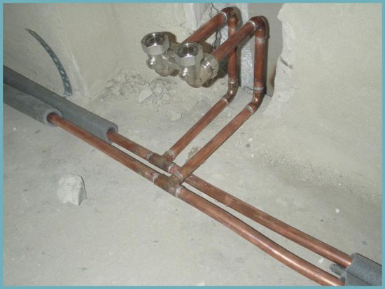 Souder des tuyaux en cuivre