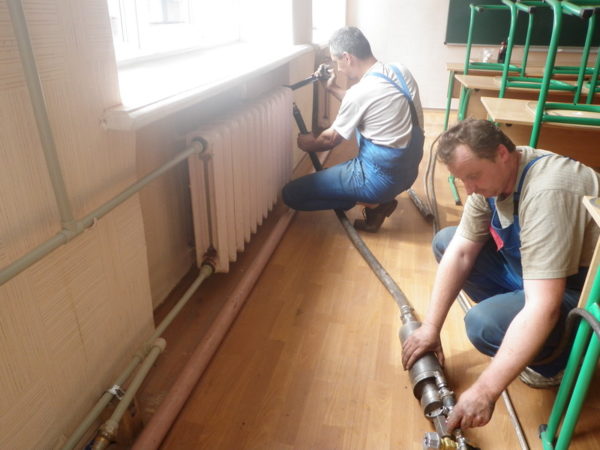 Systèmes de chauffage au gaz de rinçage : méthodes de rinçage et procédure de travail