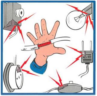 Pourquoi une machine à laver ou des appareils de cuisine choquent