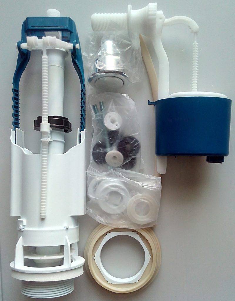 Mécanisme de chasse d'eau: appareil, principe de fonctionnement, aperçu des différentes conceptions