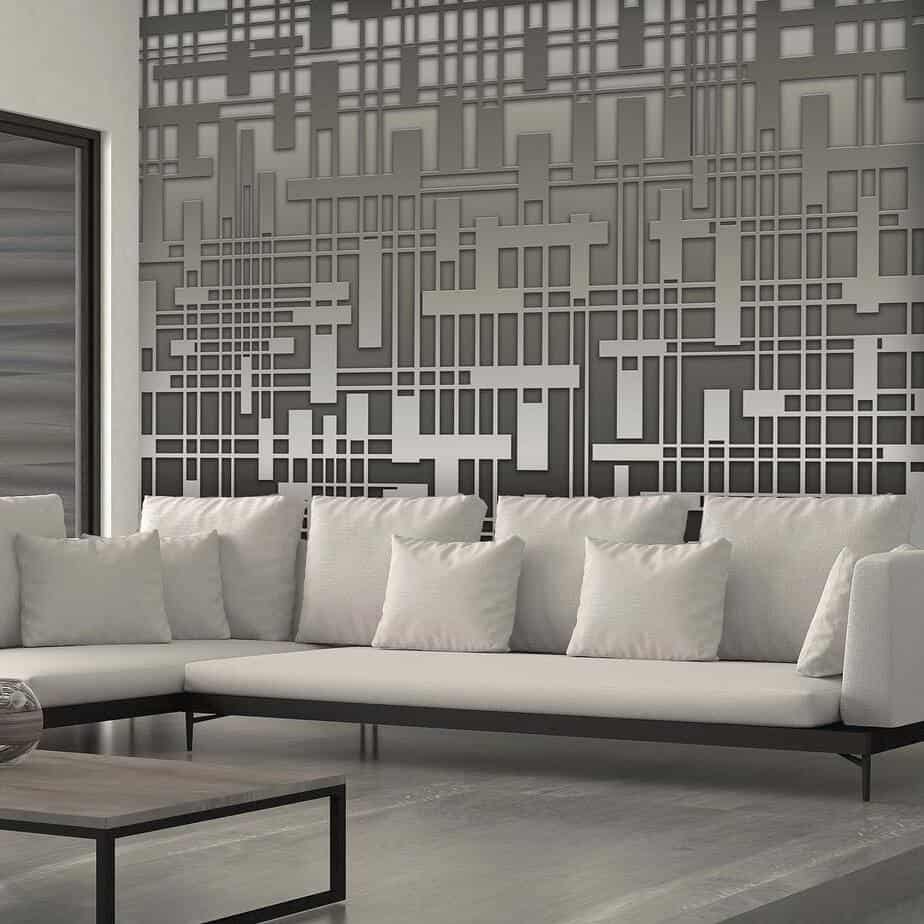 Combinaison de papiers peints 2020 : 80 options et idées modernes - magazine de mode