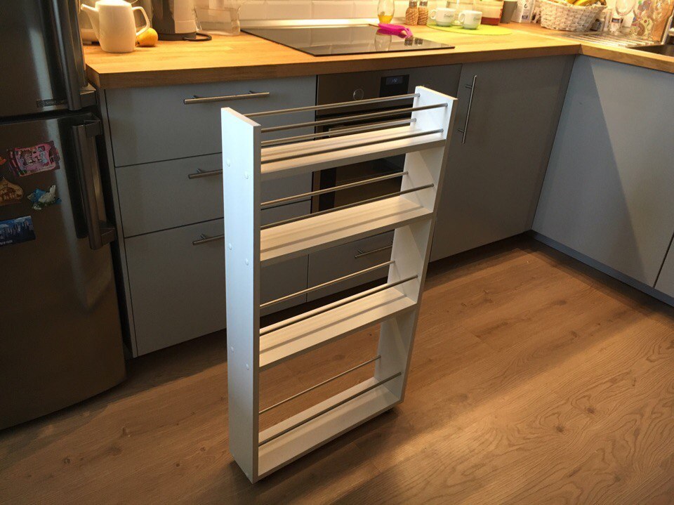 Étagère coulissante - 74 photos d'idées de rangement créatives