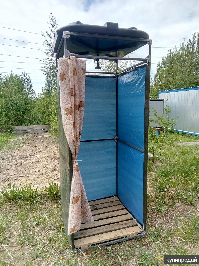 Douche en polycarbonate pour une résidence d'été: comment le faire soi-même