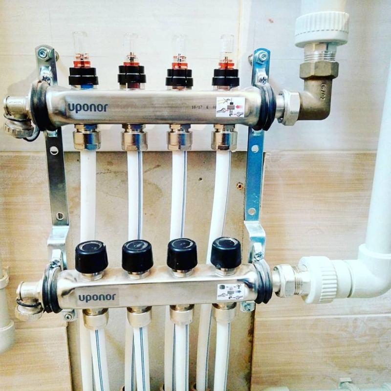 Collecteur pour chauffage: principe de fonctionnement, règles d'installation et de raccordement