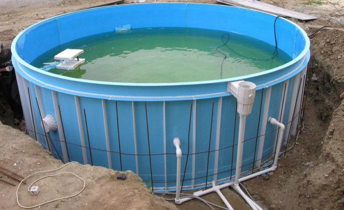 Comment faire une piscine à cadre dans le pays de vos propres mains