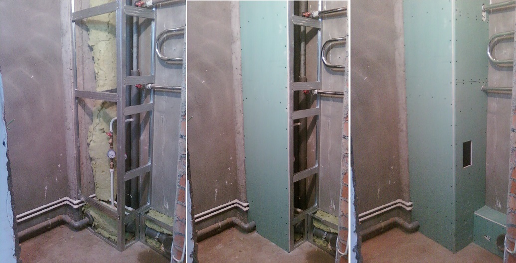 Comment fermer les tuyaux dans les toilettes: cacher, cacher et coudre toutes les options