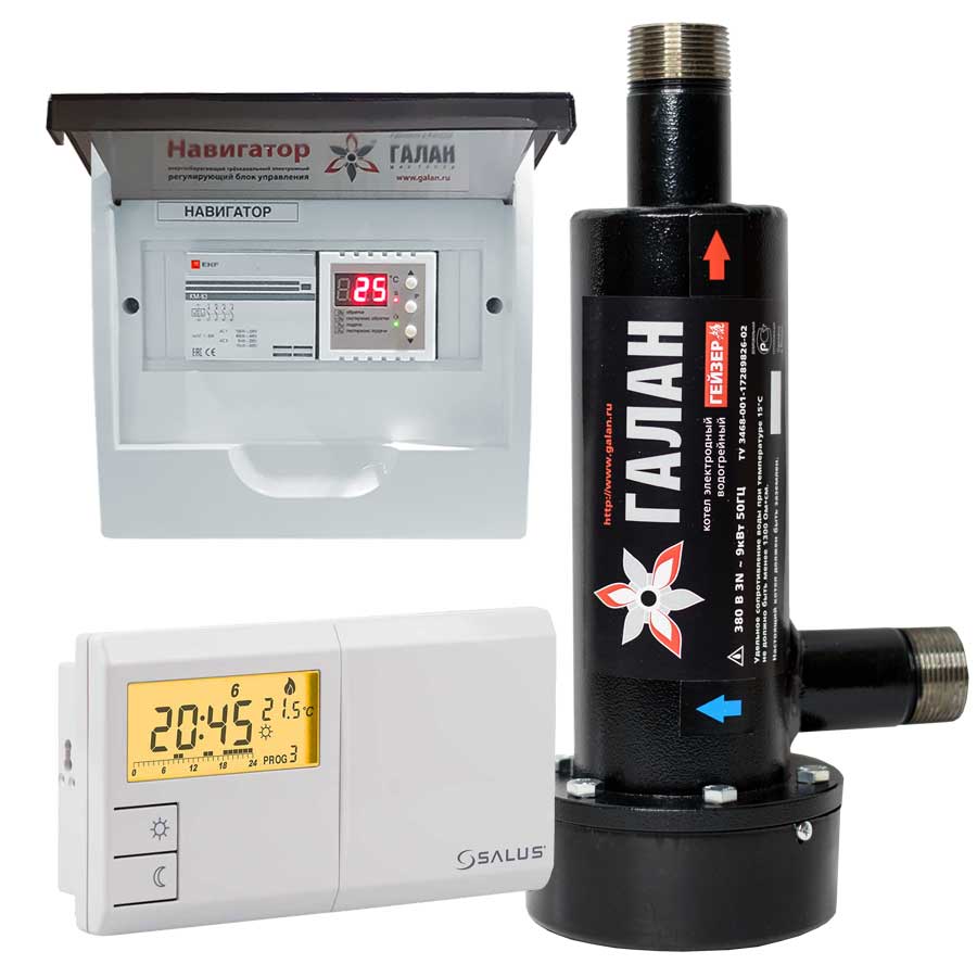 Chaudière électrique à électrodes pour le chauffage domestique